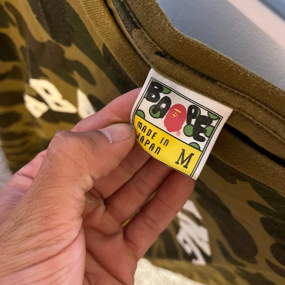 Medium Bathing Ape Camo Shirt - Picture 2 of 2
